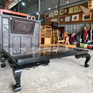 日本矮桌子 [贝壳雕刻] Japanese Low Table [Shell Carving]