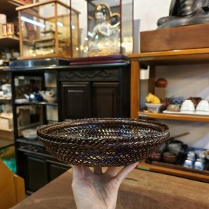 篮胎漆器 [有田烧] Basket-Woven Lacquerware [Arita Ware]