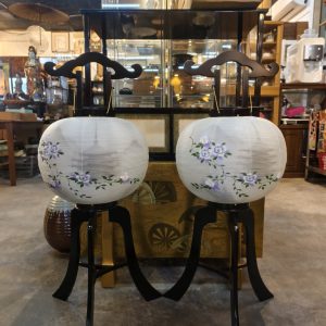 灯笼 [黑檀木] [政和作] [套] [全新/盒装] Lantern [Ebony Wood] [Made by Seiwa] [Set] [New in Box]