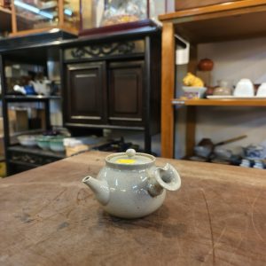 小茶壶 [赤膚焼 大塩正人] Small Teapot [Akahada Ware / Ōshio Masato]