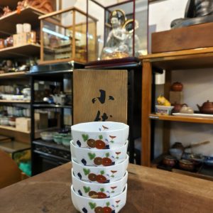 碗 [和光园] [套/五件入] [全新/木盒装] Bowl [Wako-en] [Set of 5] [New in Wooden Box] 