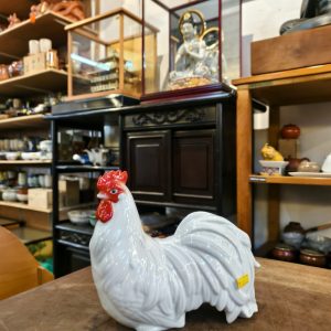鸡 [陶瓷] Chicken Figurine [Ceramic]