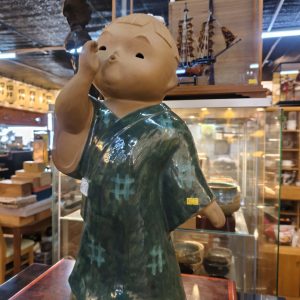 日本童子 [大西陶] Japanese Child Figurine [Onishi Pottery]