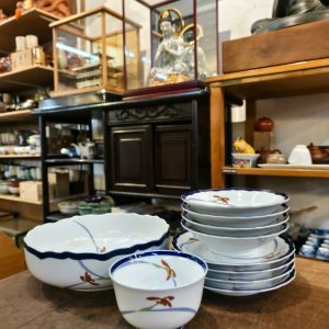[1大碗1碗4平盘4盘] [香兰社] [套] [1 Large Bowl + 1 Bowl + 4 Flat Plates + 4 Plates] [Koransha] [Set]