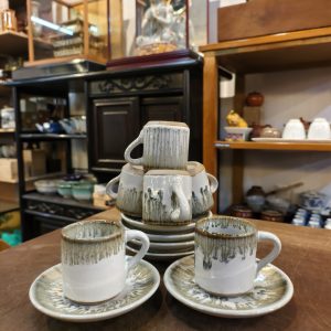 咖啡杯 [桂山] [窑变陶土] [套/六件入] Coffee Cups [桂山] [Kiln-Changed Ceramic] [Set of 6] 
